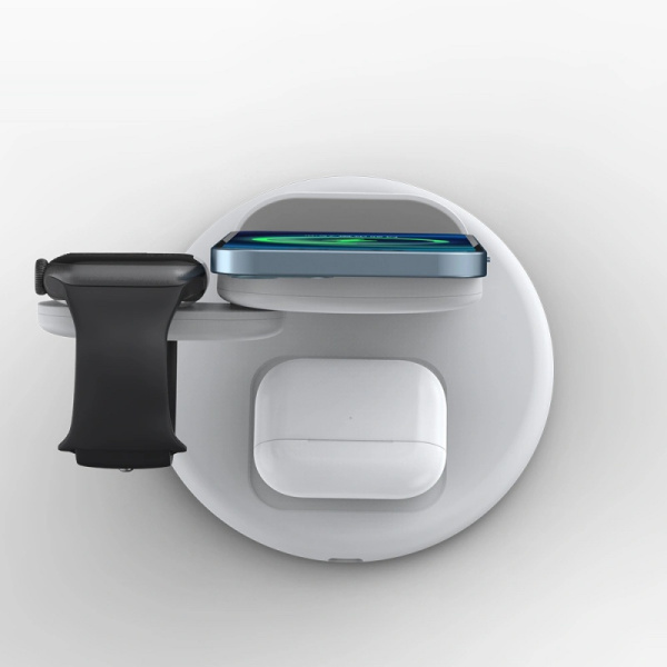 Беспроводное зарядное устройство WIWU Wireless Charger 3 in 1